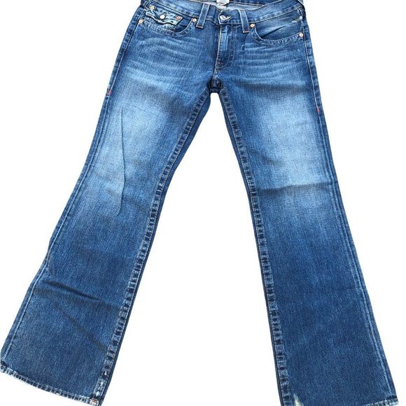 True Religion Jeans Size 33 BILLY Blue - Picture 5 of 6